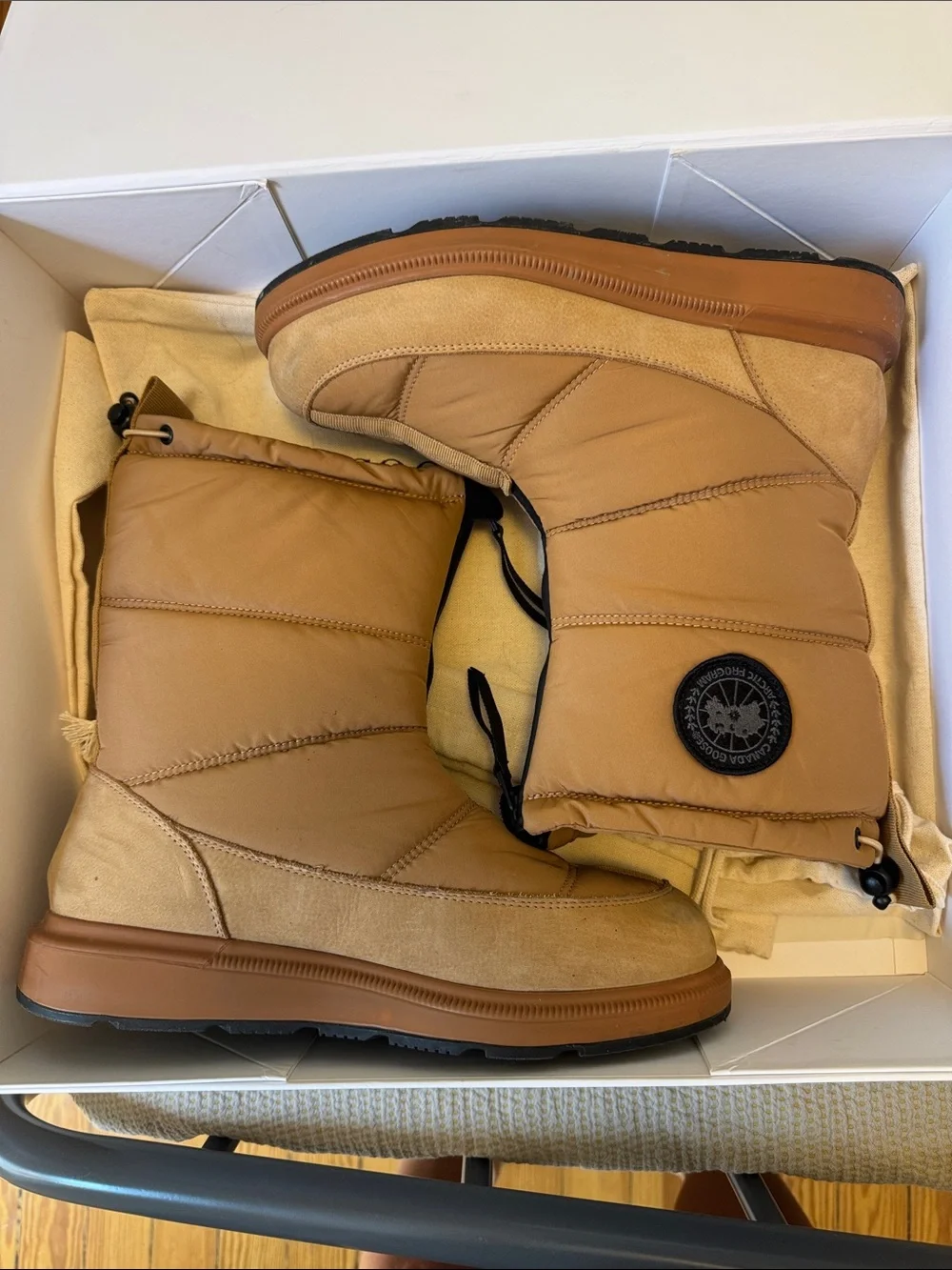 Canada Goose men’s crofton fold down puffer boot